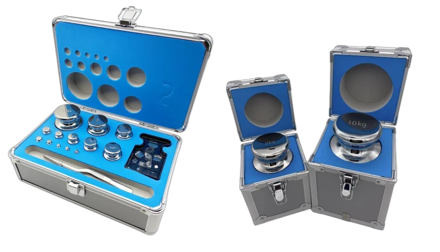 Calibrated dead weights from the Engimed product portfolio